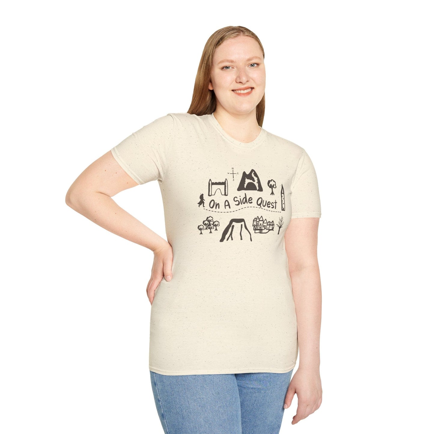 Roll High or Die D&D T-Shirt - Retro Dice Design