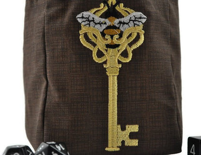 Ornate Bee Key Dice Bag