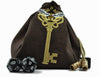Ornate Bee Key Dice Bag