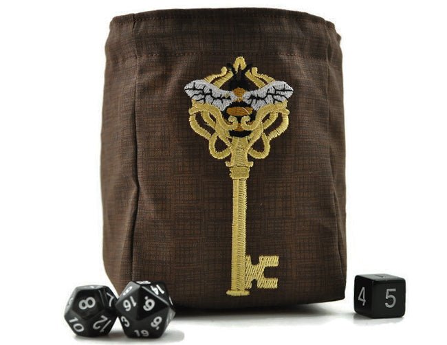 Ornate Bee Key Dice Bag