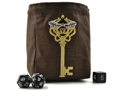 Ornate Bee Key Dice Bag