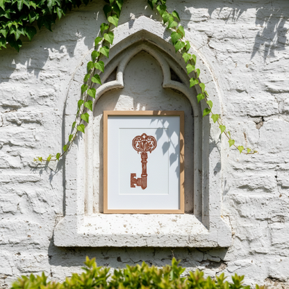 Ornate Medieval Key Fine Art Print Archival