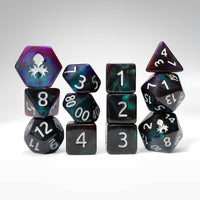 Kraken PRAWJECT 12 pc Acrylic TTRPG Dice Sets