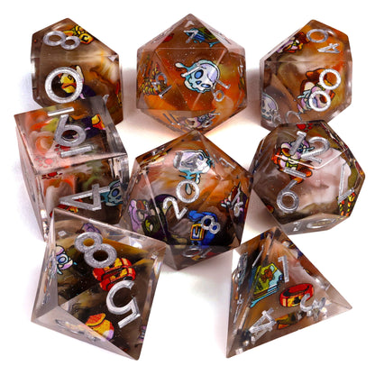 Cerebus | 8-Piece RPG Set | Baron's Signature Series
