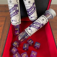 Pack of 8 D6 Potion Bottles