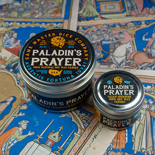 Paladin's Prayer Gaming Candle