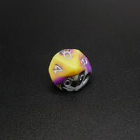 Panic Abstraction - 7 Piece DnD Dice Set | Acrylic RPG Gaming Dice