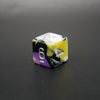 Panic Abstraction - 7 Piece DnD Dice Set | Acrylic RPG Gaming Dice