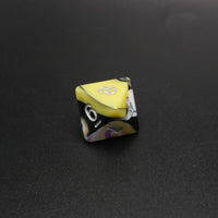 Panic Abstraction - 7 Piece DnD Dice Set | Acrylic RPG Gaming Dice