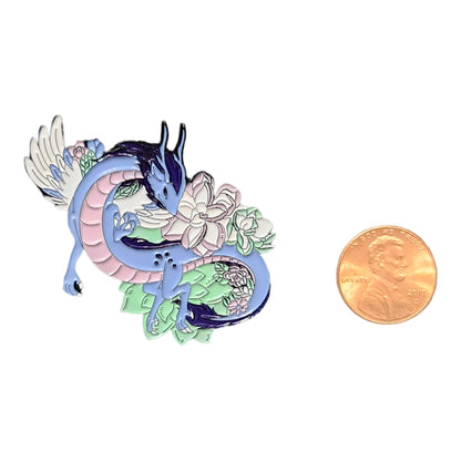 Pastel Dragon Enamel Pin