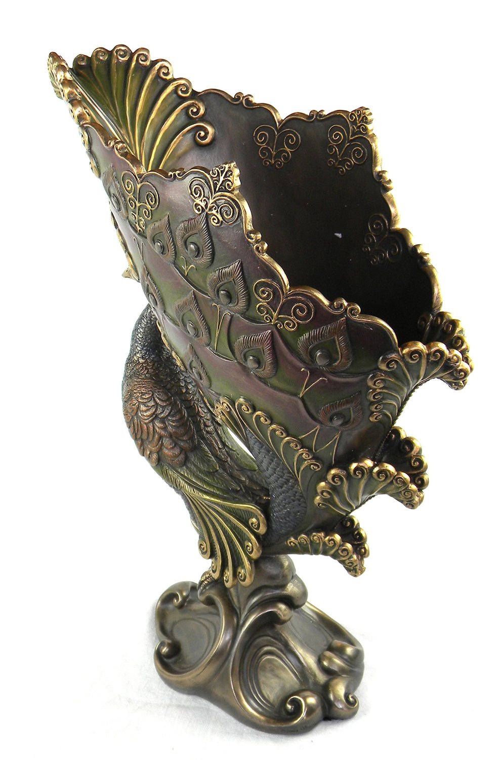 Peacock Raised Bowl