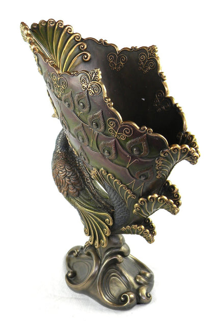 Peacock Raised Bowl