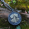 Vikings Longship Stainless Steel Pendant Necklace