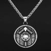 Vikings Rune Tiwaz Stainless Steel Pendant Necklace