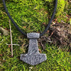 Vikings Thors Mjolnir Stainless Steel Pendant