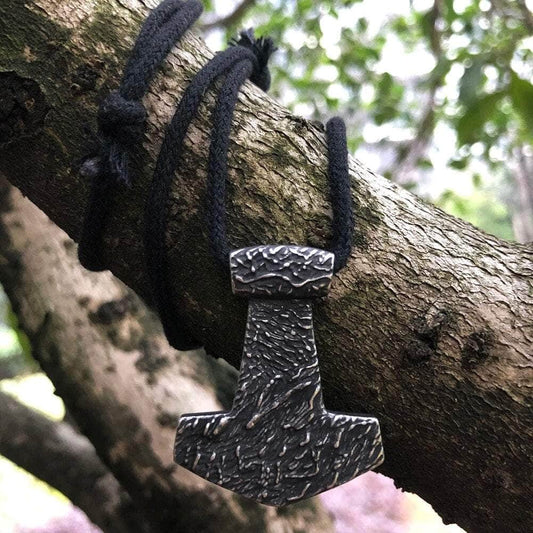 Vikings Thor's Mjolnir Stainless Steel Pendant