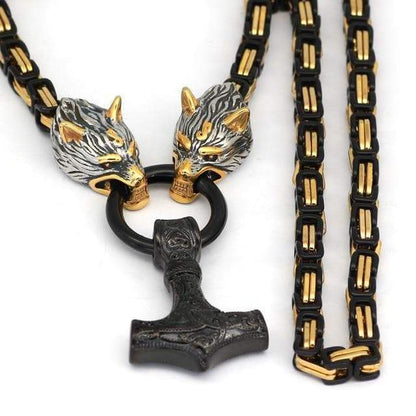 Vikings Mjölnir Stainless Steel Necklace