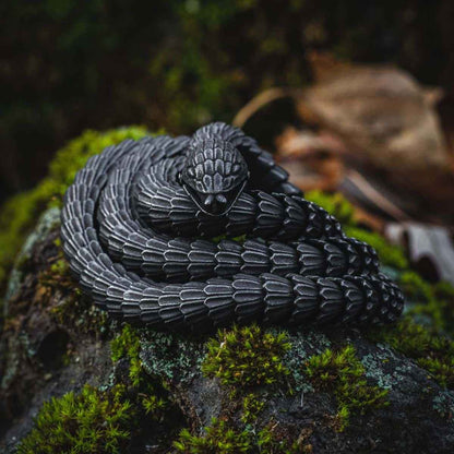 Viking Heavy Jörmungandr World Serpant Snake Chain