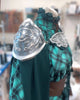 Silver Fantasy Warrior Princess Armor accessories - Custom Made