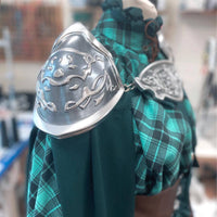 Silver Fantasy Warrior Princess Armor accessories - Custom Made