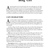 Cats of Catthulhu - Book I: The Nekonomikon - Roleplaying Game