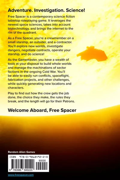 Free Spacer: A Sandbox Starship Tabletop Roleplaying Game