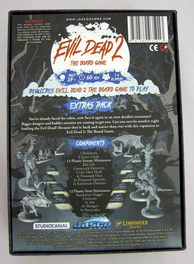 Evil Dead 2: The Board Game - Extras Pack Expansion