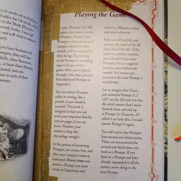 Thousand Year Old Vampire – Award-Winning Solo Roleplaying Game