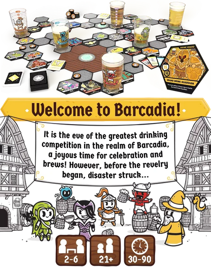 Heroes of Barcadia - Board Game