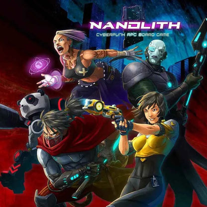 Nanolith: Cyberpunk RPG Board Game