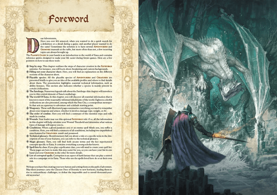 Fateforge - Player's Guide