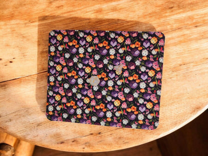 Polyhedral dice and floral desk set, mouse pad, coaster