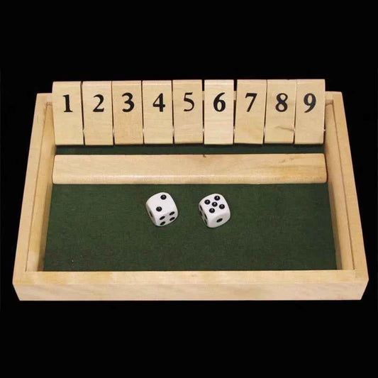 Premium wooden box game | Classic dice board game suitable for families and adults