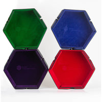 Purple Magnetic Travel Dice Tray