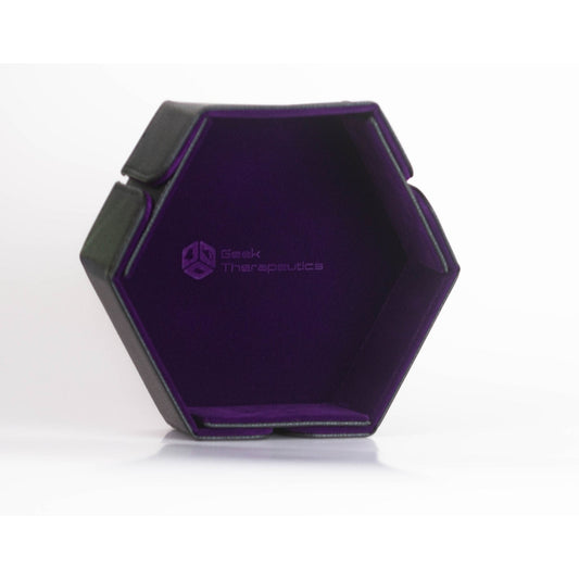 Purple Magnetic Travel Dice Tray