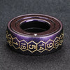 Cool Metal Fingertip Spinning D20 Dice Ring