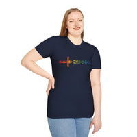 Rainbow Dice Sword T-Shirt