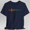Rainbow Dice Sword T-Shirt