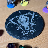 D&D Class Slate Coaster
