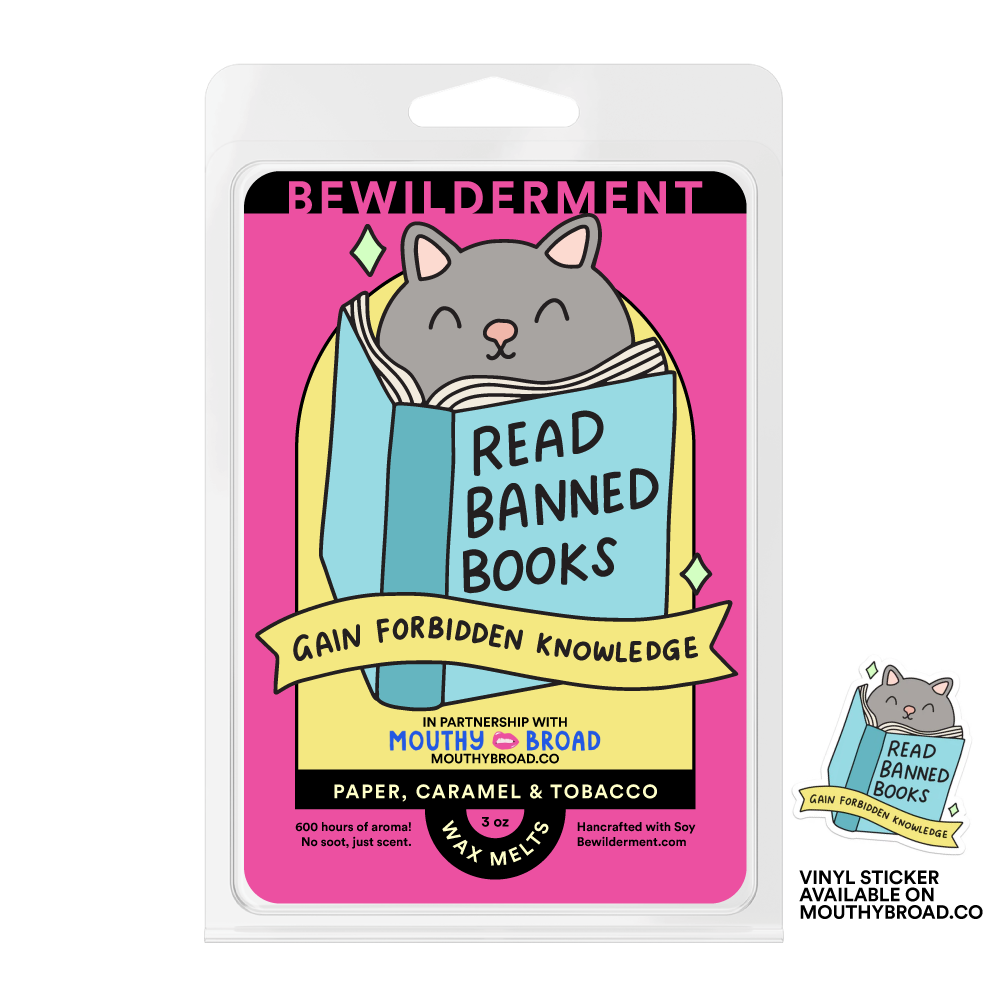 Read Banned Books Wax Melts