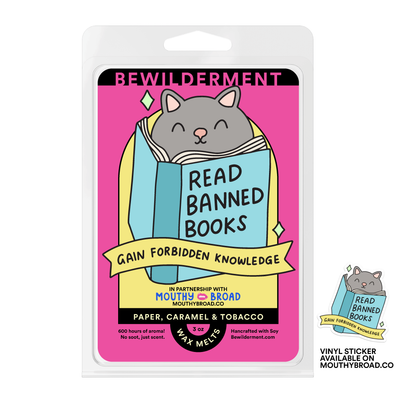 Read Banned Books Wax Melts