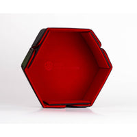 Red Magnetic Travel Dice Tray