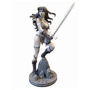 Red Sonja Black and White Amanda Conner Statue