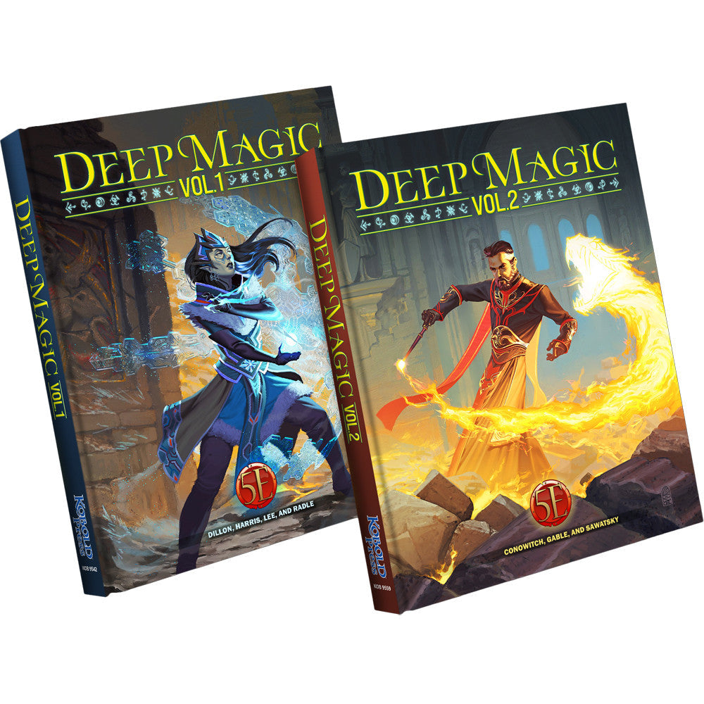 Deep Magic Volumes 1 & 2 — 1,000+ New Spells for D&D 5th Edition