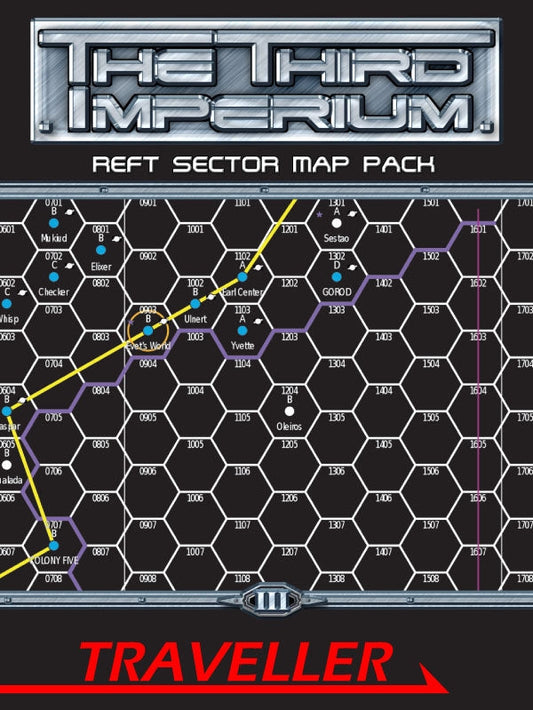 Reft Sector Map Pack (Traveller)