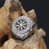 Vikings Helm of Awe Stainless Steel Ring