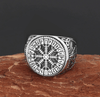 Vikings Helm of Awe Stainless Steel Ring