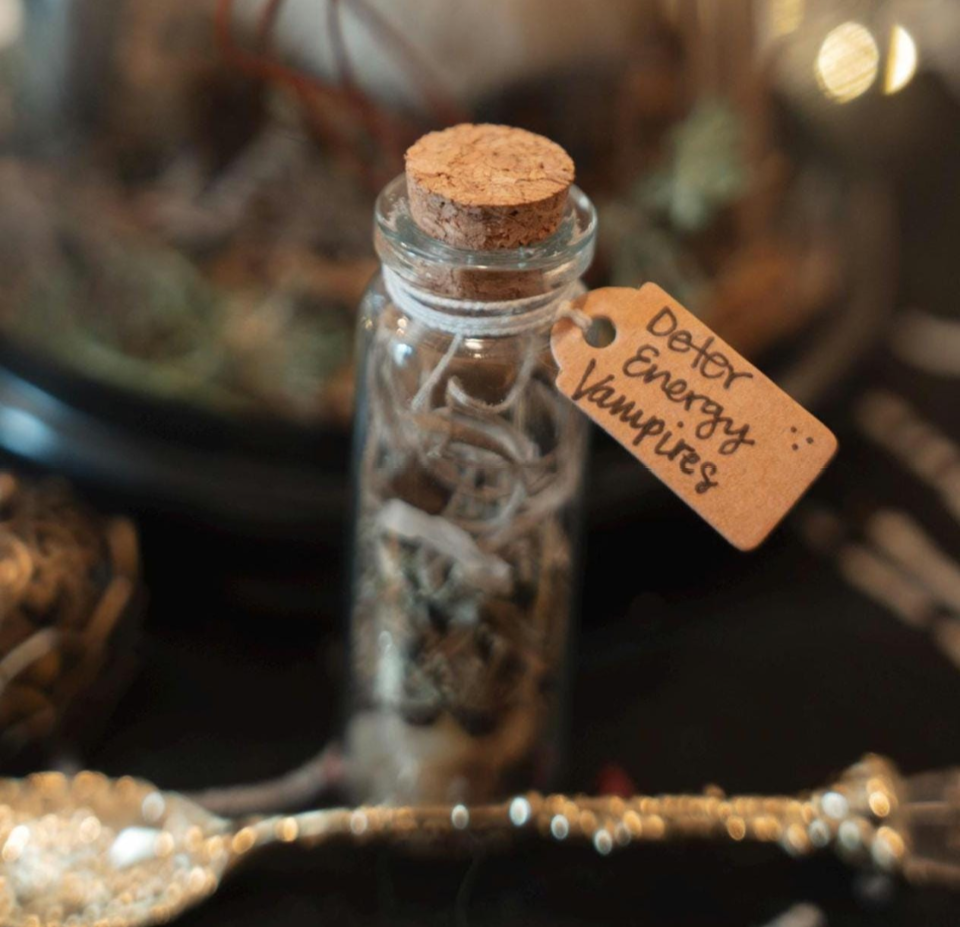 Deter Energy Vampires Spell Jar (Karen Repellant)
