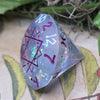 Rainbow Diamonds Zodiac D12 Diamond Shaped - Handmade Resin Astrology Dice