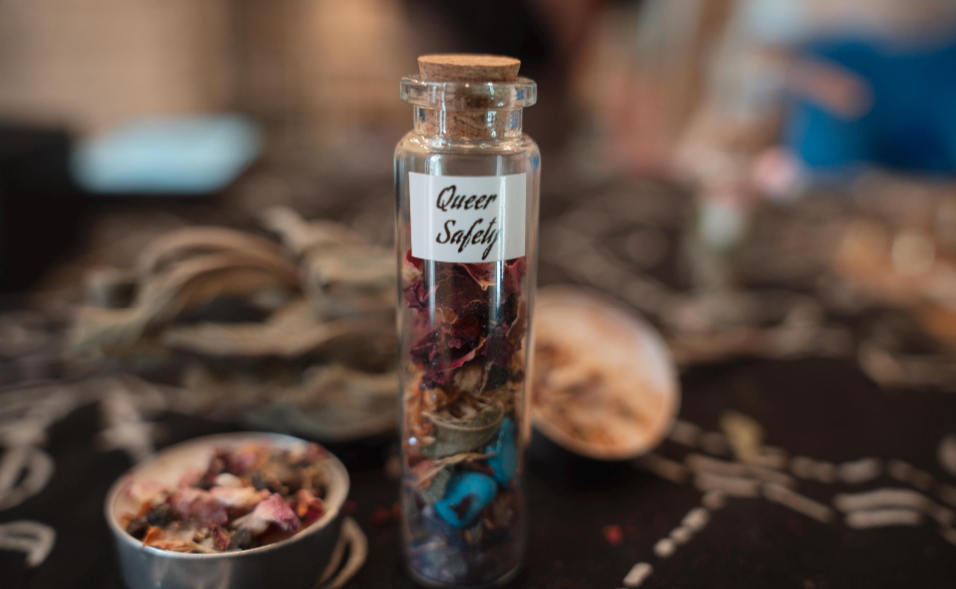 Queer Safety Spell Jar